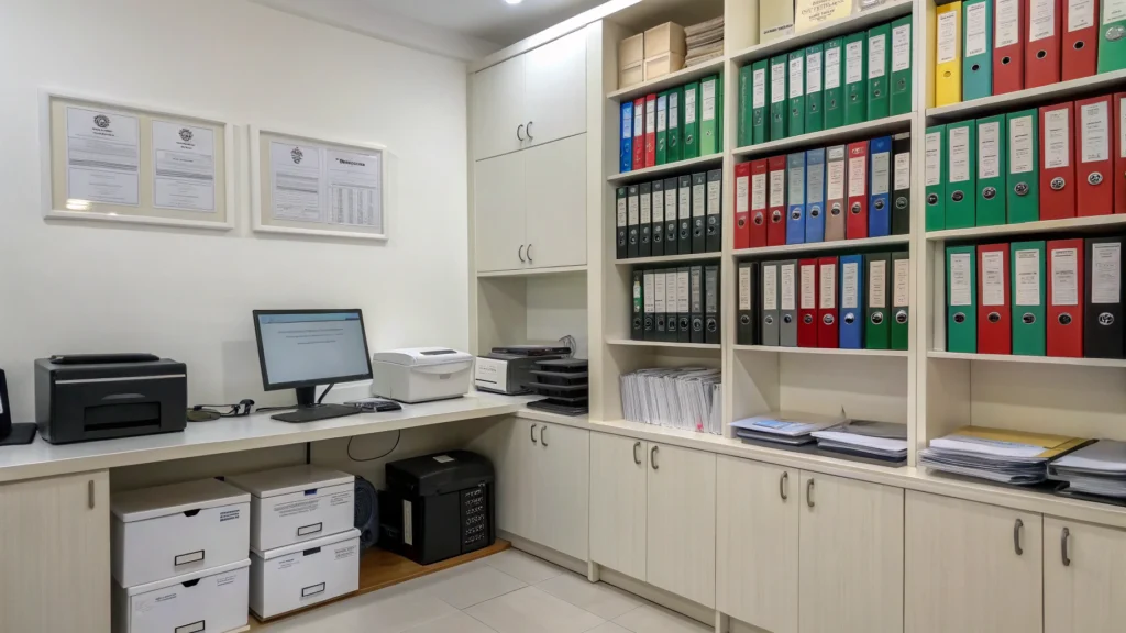 Organisation digitale et physique des documents pour le Permis d’Habiter au Maroc.