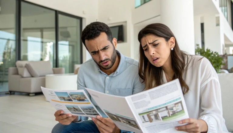 Couple marocain hésitant devant des options immobilières